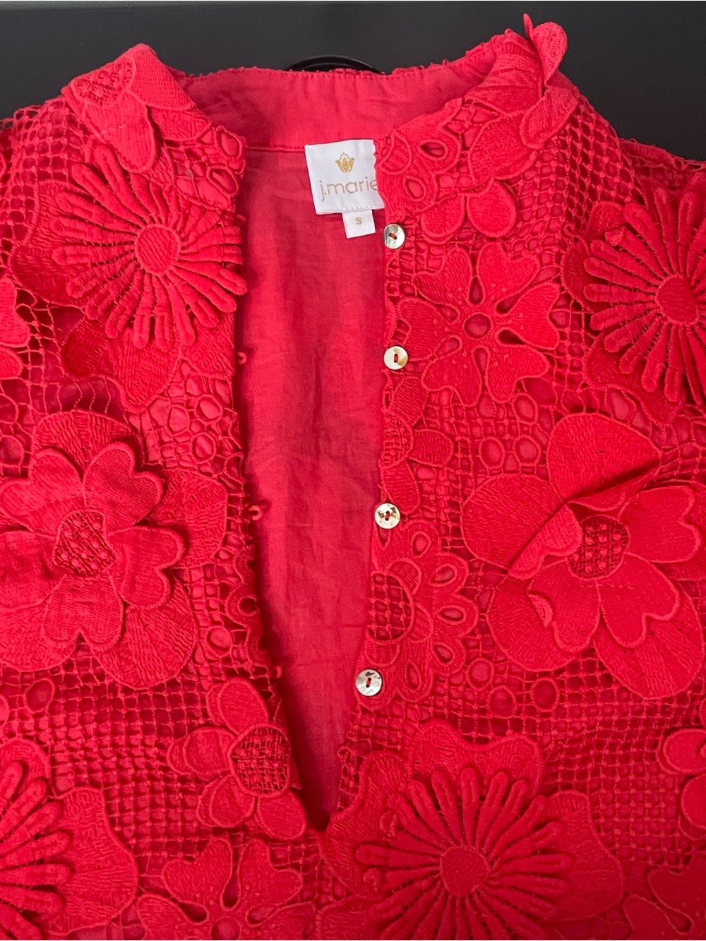 NWT J Marie NWT Women’s Seraphina 3D Floral Dress, Size S  $168 - Picture 3 of 14